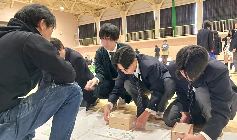 神奈川県立平塚湘風高等学校の出前授業の写真2
