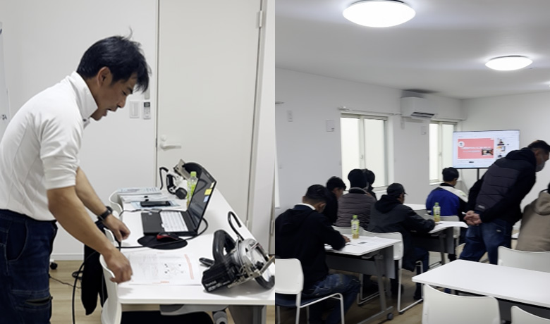 社内技能講習の写真2
