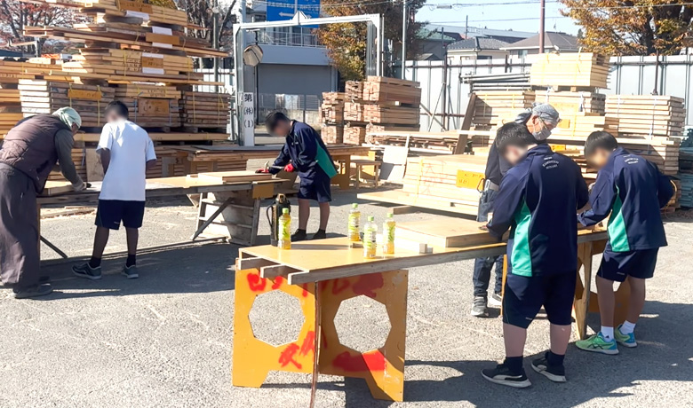 職業体験授業の写真4